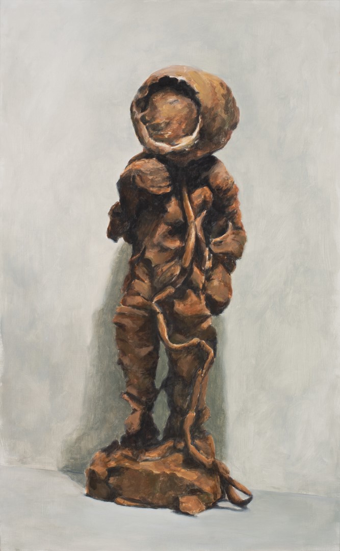 Clay Explorer (2015), 99 x 61 cm, acrylic on panel (private collection)